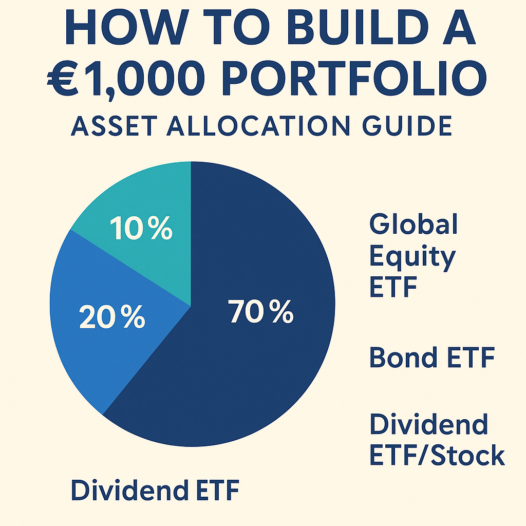 How to Build a €1,000 Investment Portfolio: Simple Asset Allocation Guide (2025)