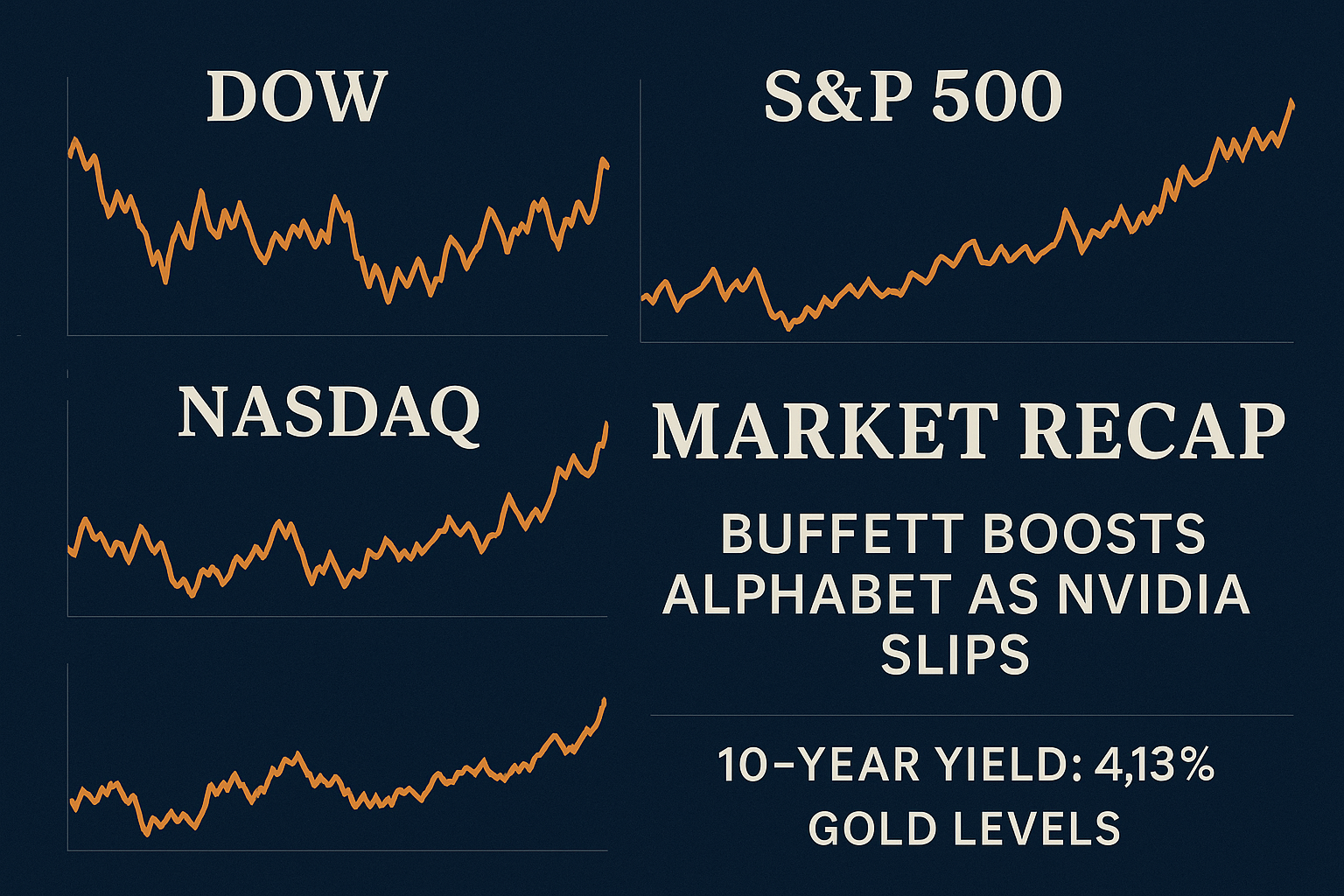 Market Recap 2025.11.17: Buffett Boosts Alphabet as Nvidia Falls Ahead of Earnings